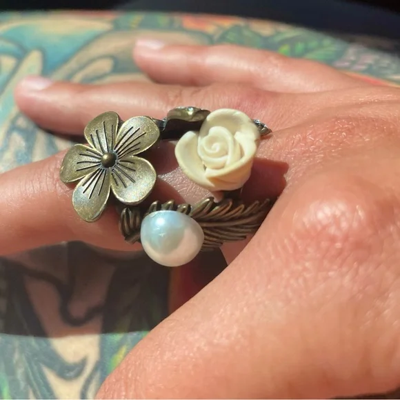 Cluster statement ring 💍 - Picture 2 of 2